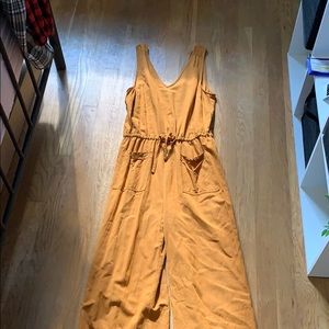 Golden orange jumpsuit